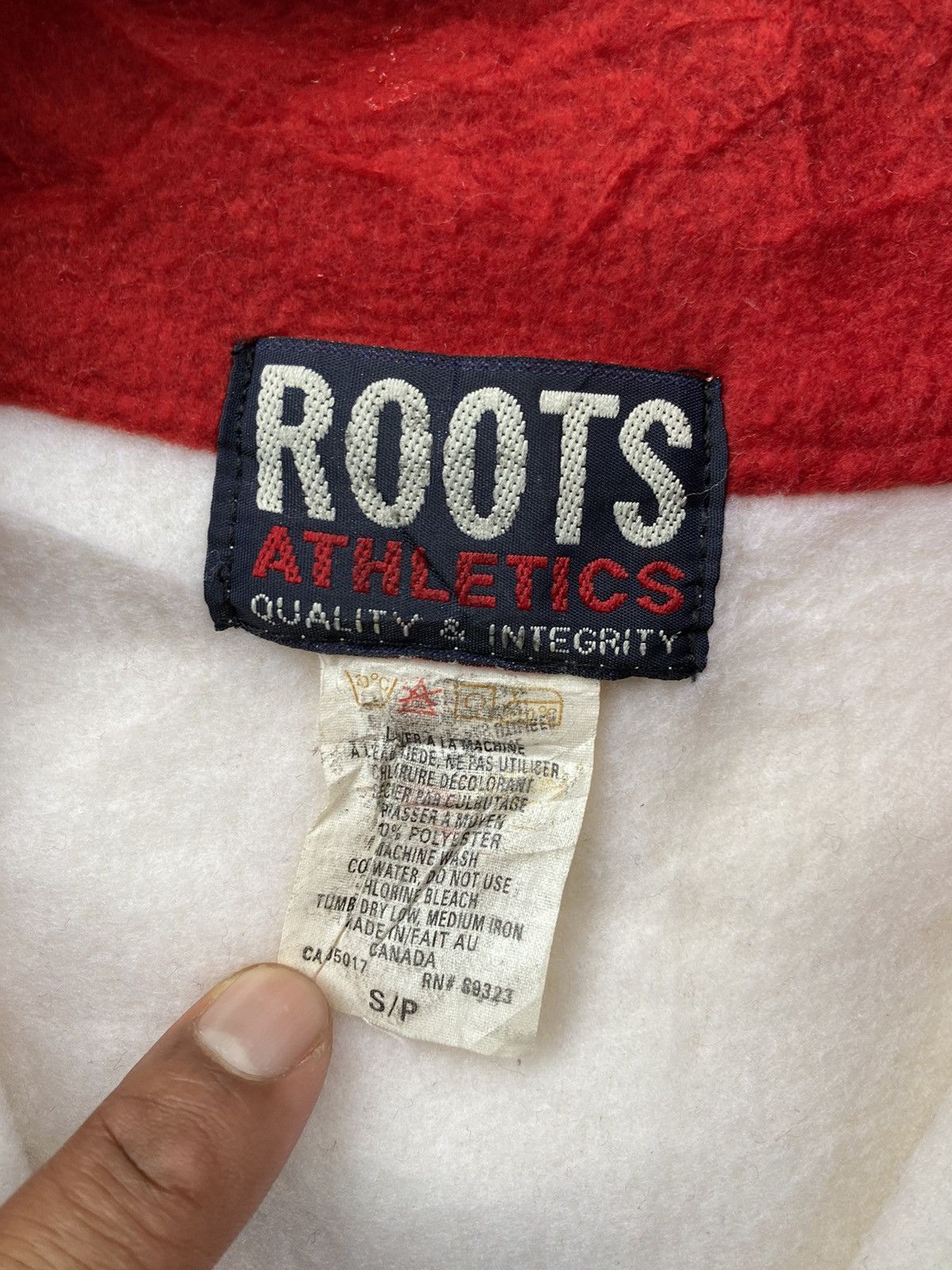 Roots × Vintage Vtg Roots Atheletic Fleece Jacket Size US M / EU 48-50 / 2 - 6 Thumbnail