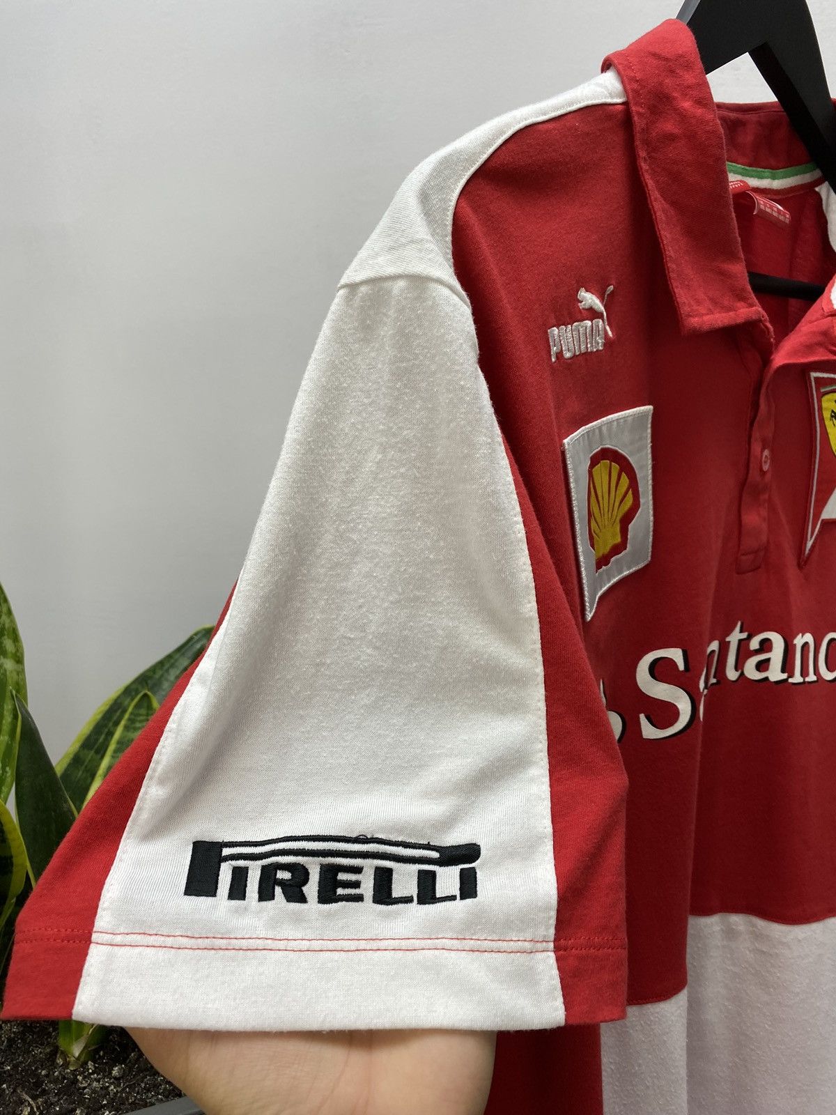 Puma Puma Ferrari Racing Polo Shirt UPS Santander F1 BMW Audi Size US XXL / EU 58 / 5 - 13 Thumbnail