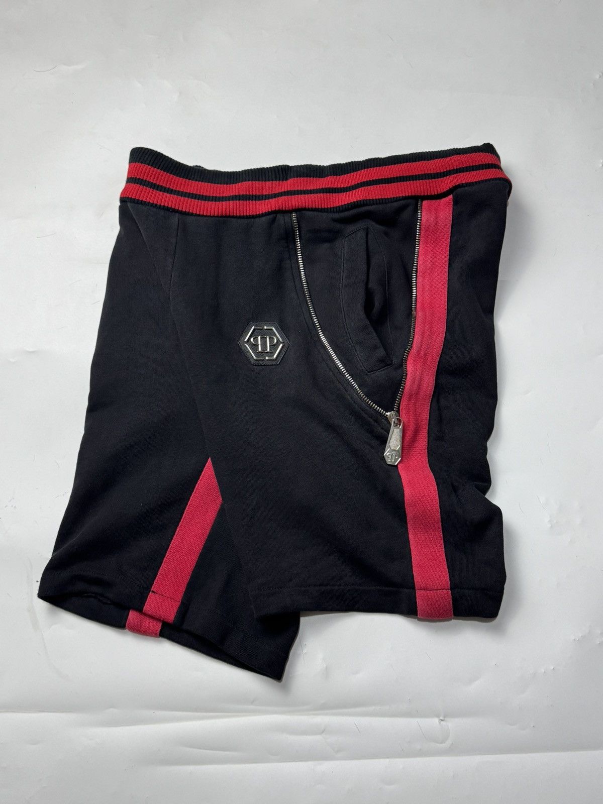 Designer × Philipp Plein Philipp Plein Homme Archived Zipper Shorts Pants Size US 30 / EU 46 - 2 Thumbnail