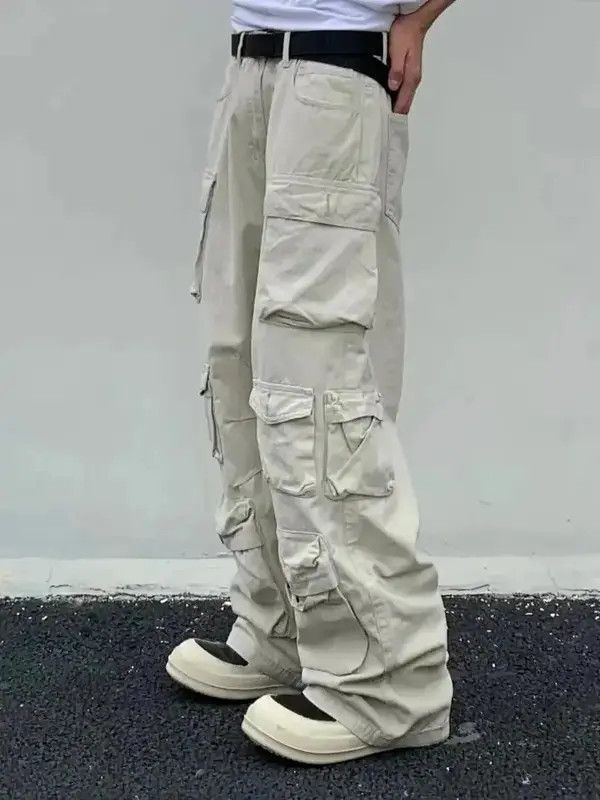 Japanese Brand Unisex Loose Casual Spring Cargo pants Size US 36 / EU 52 - 3 Thumbnail