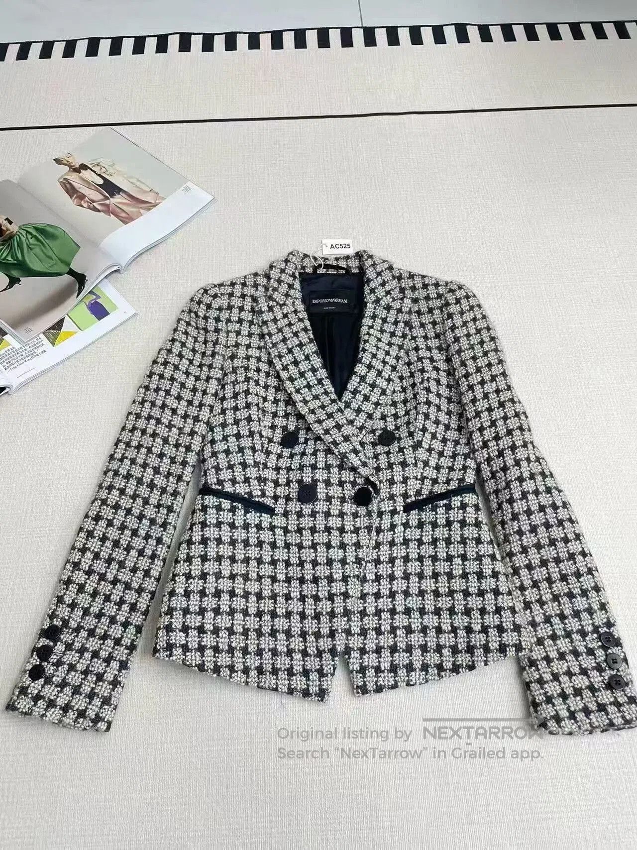 Emporio Armani Emporio Armani Wool Blazer Jacket Size 40. Size US XXS / EU 40 - 1 Thumbnail