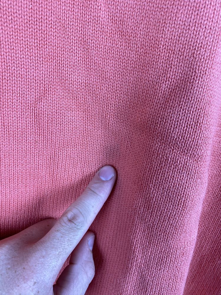 Yves Saint Laurent Yves Saint Laurent Pinky Knit Sweater Size US XL / EU 56 / 4 - 6 Thumbnail