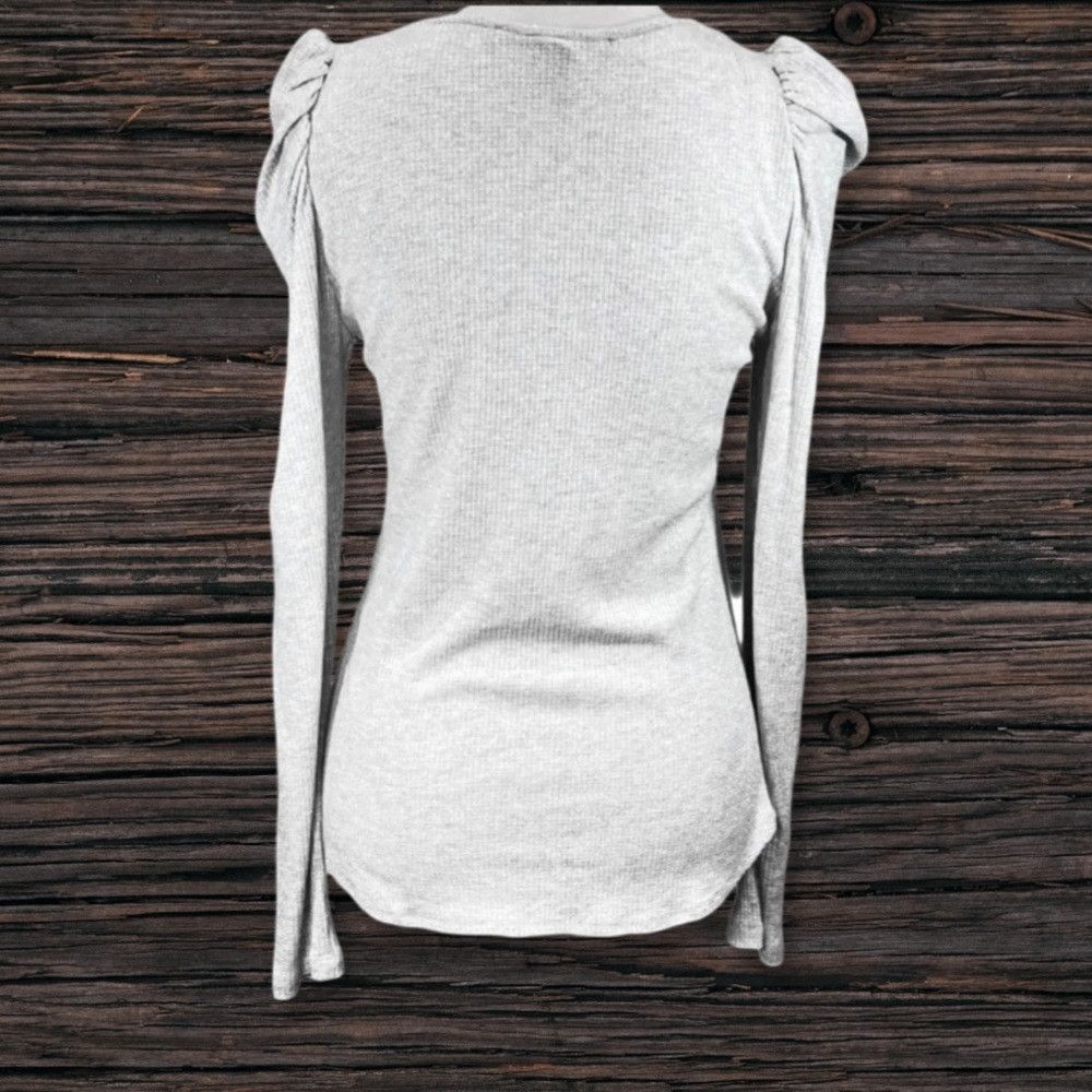Other Fifteen Twenty Metallic silver/grey Shirt Size M / US 6-8 / IT 42-44 - 2 Thumbnail