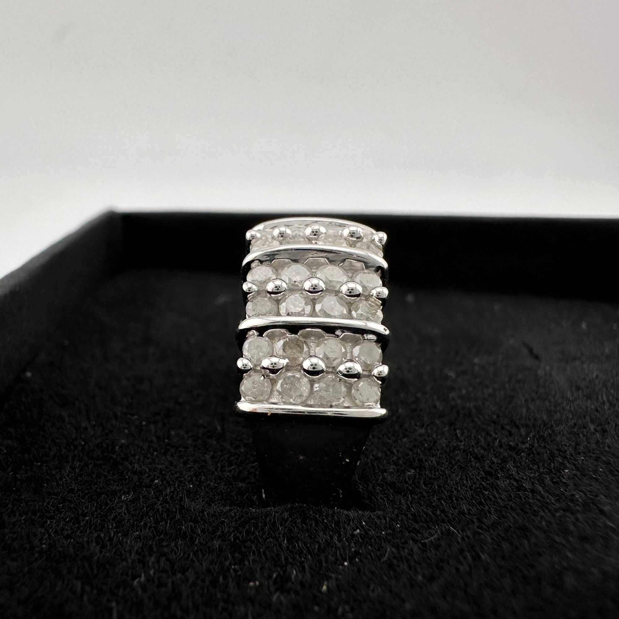 Other Elegant Channel Set 1 carat Natural Diamond Anniversary Ring Size ONE SIZE - 17 Thumbnail