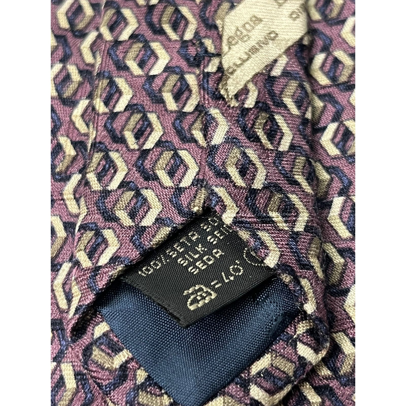 Ermenegildo Zegna Ermenegildo Zegna Purple Silk tie Made in Italy Size ONE SIZE - 8 Thumbnail