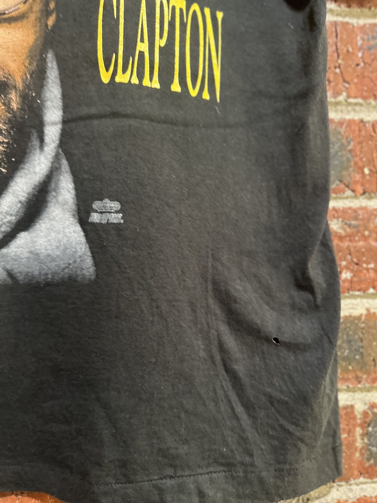 Band Tees Vintage 90s Eric Clapton Faded Tee Size US L / EU 52-54 / 3 - 5 Thumbnail