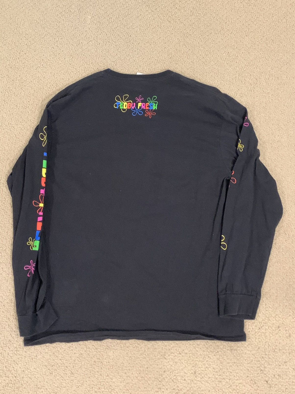 Nickelodeon × Teddy Fresh Teddy Fresh X SpongeBob Teddy Bear Long Sleeve Tshirt Size US XL / EU 56 / 4 - 2 Thumbnail