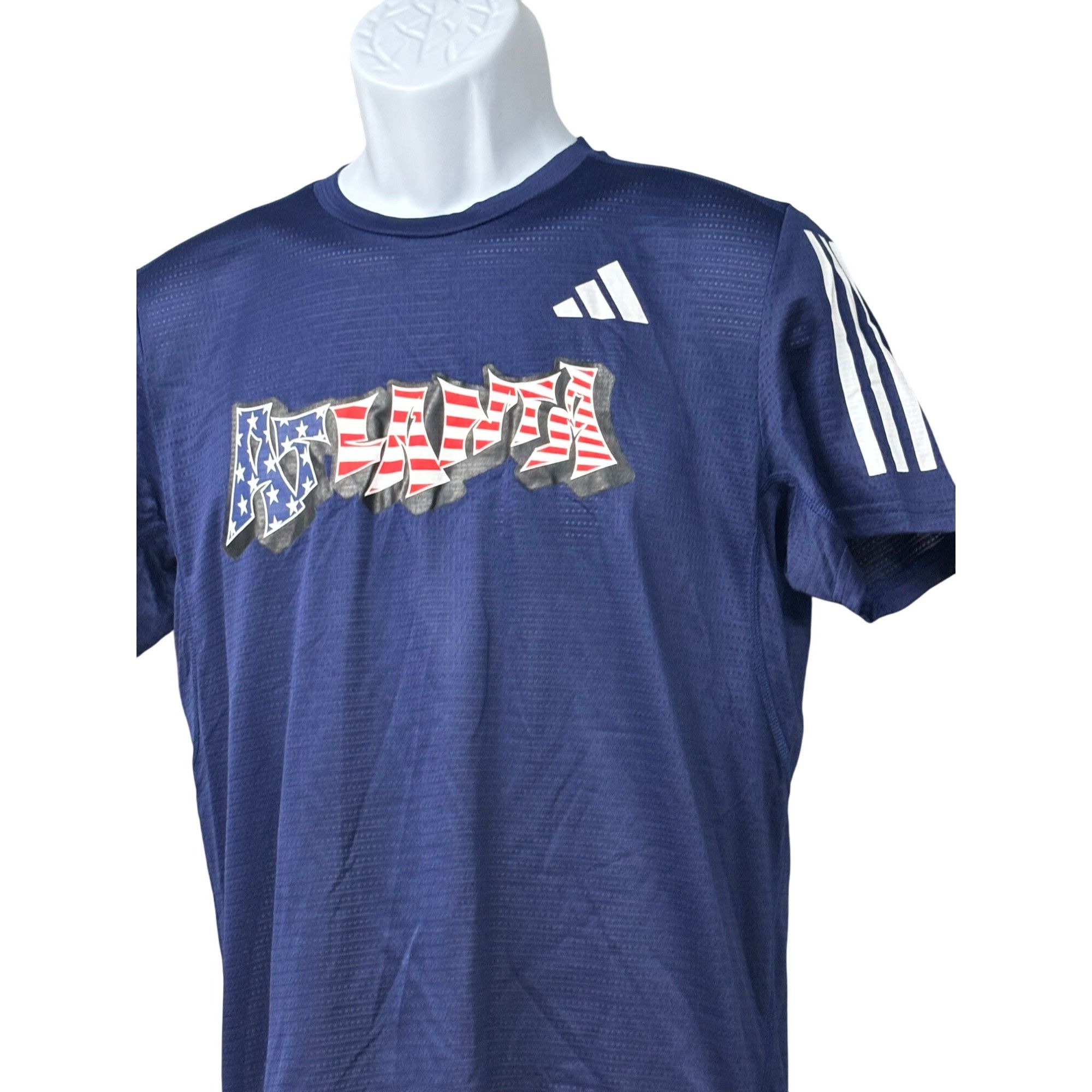 Adidas Adidas Athlanta Peachtree Road Race Event Jersey, Men’s Navy Size US S / EU 44-46 / 1 - 2 Thumbnail