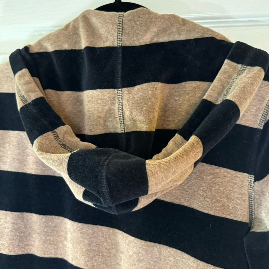 Calvin Klein Calvin Klein Performance Velour Stripe Zip Hoodie Size S / US 4 / IT 40 - 6 Thumbnail