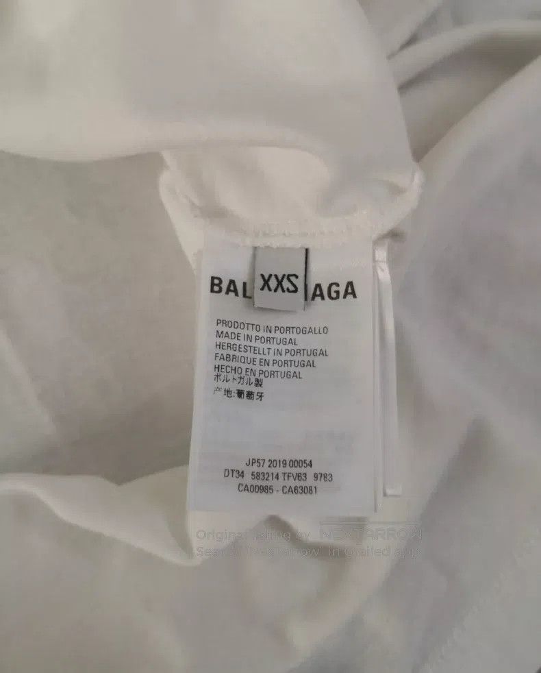 Balenciaga Balenciaga Short-sleeve T-shirt, XXS size, red letter logo Size US XXS / EU 40 - 4 Thumbnail