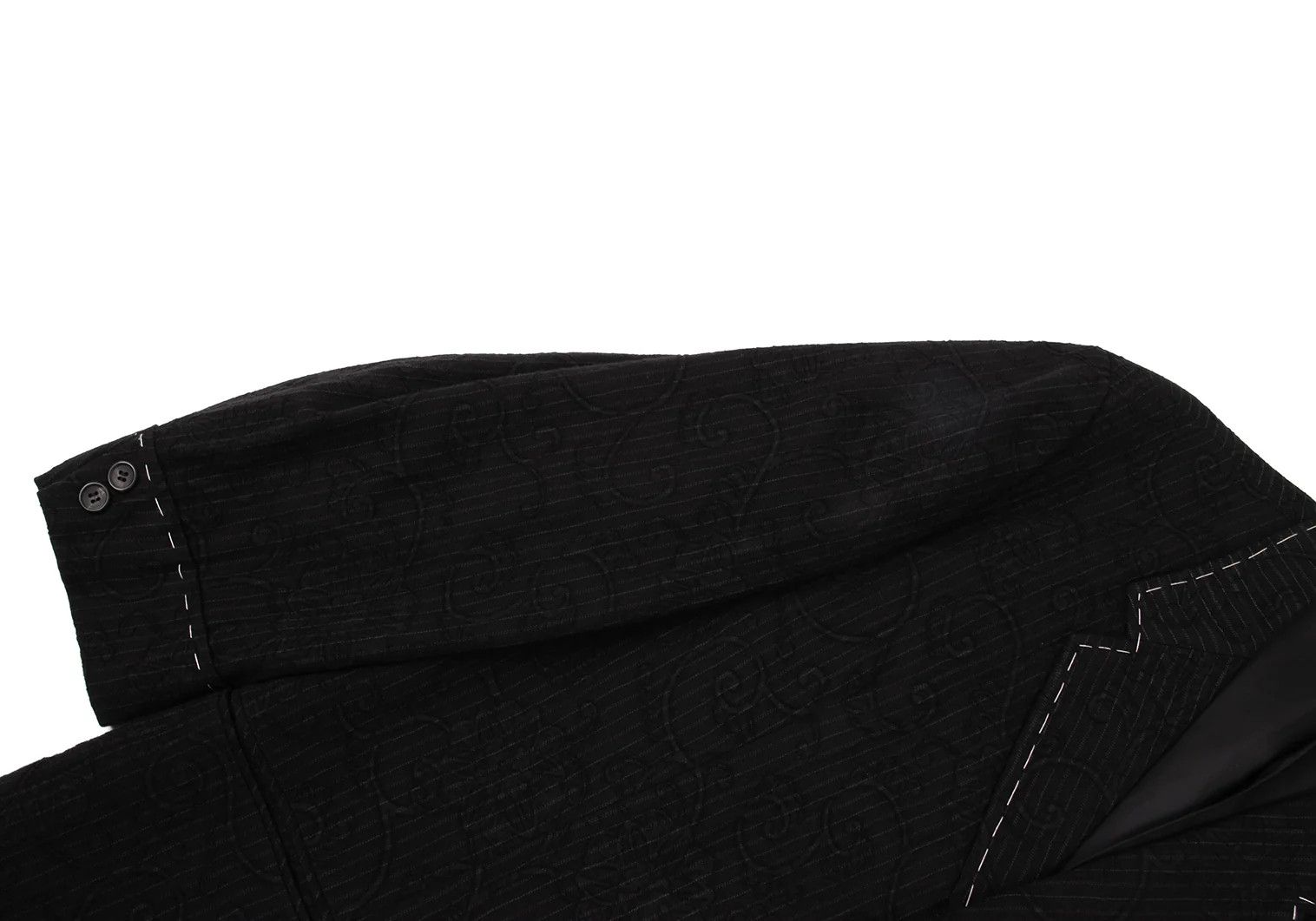 Yohji Yamamoto Yohji Yamamoto Wool Pinstripe Jacket Size US M / EU 48-50 / 2 - 5 Thumbnail