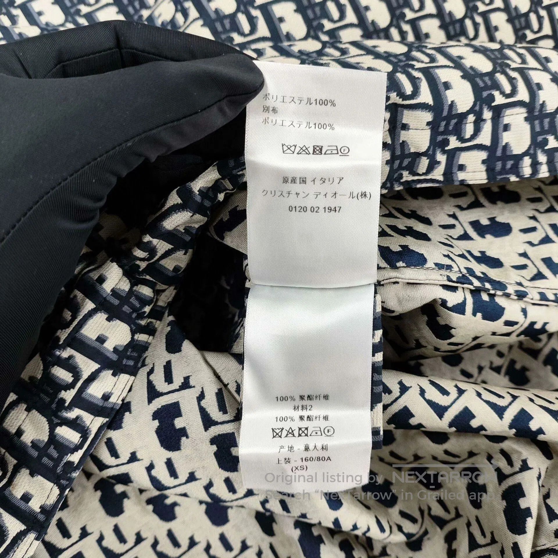 Dior Dior Monogram Print Hooded Parka. Size XS / US 0-2 / IT 36-38 - 5 Thumbnail