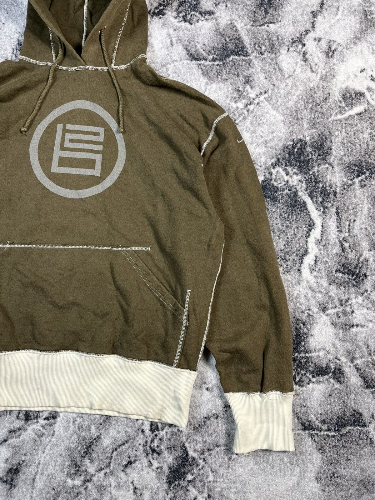 Nike Nike 6.0 Khaki Hoodie Y2K Skate Logo Pullover Mens L XL Size US L / EU 52-54 / 3 - 3 Thumbnail