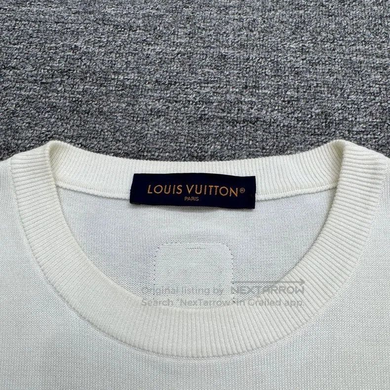 Louis Vuitton Louis Vuitton LV Logo Knit Short Sleeve. Size US L / EU 52-54 / 3 - 7 Thumbnail