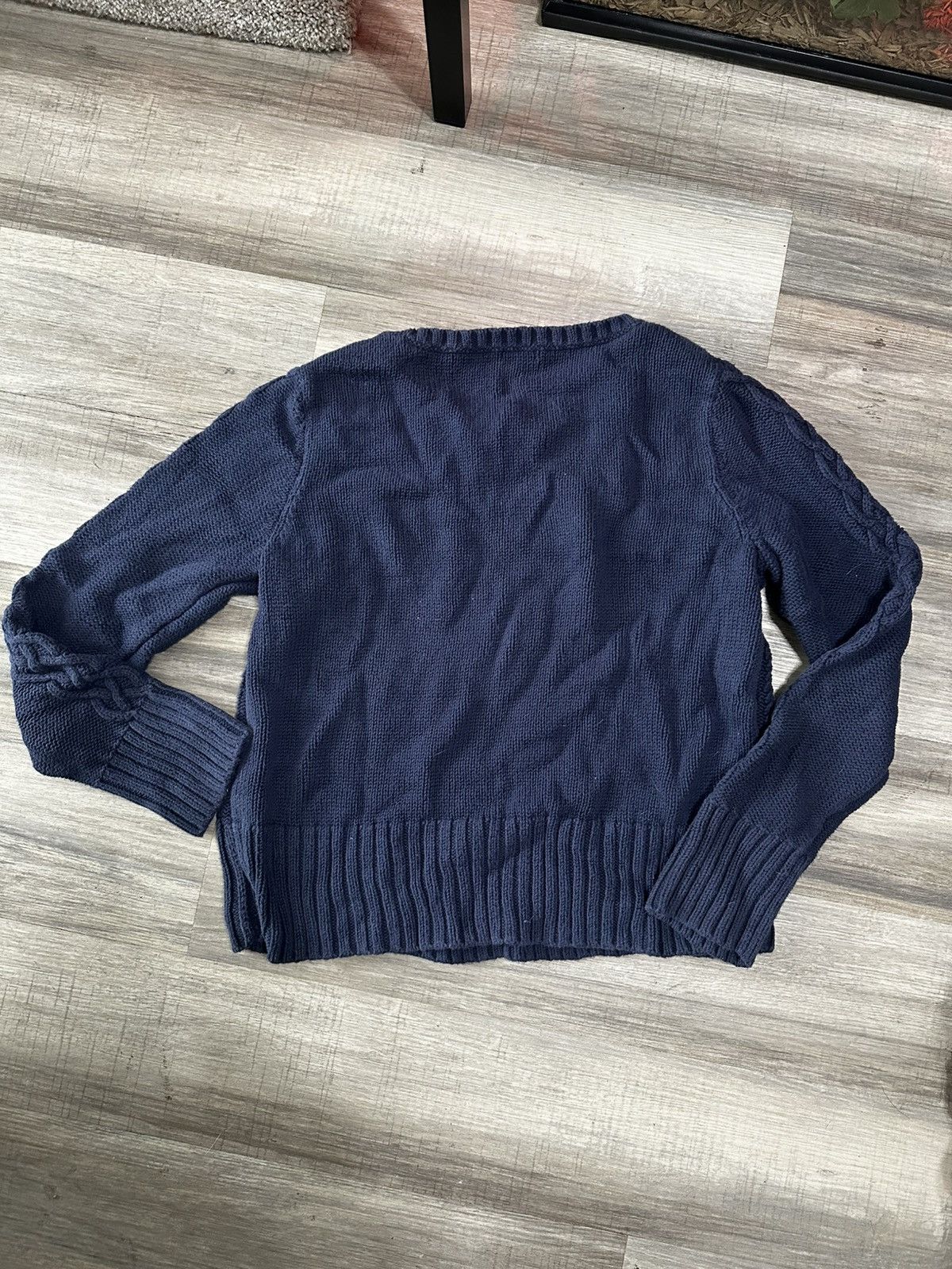 Gap Vintage GAP Navy Blue Sweater Size US XL / EU 56 / 4 - 3 Thumbnail