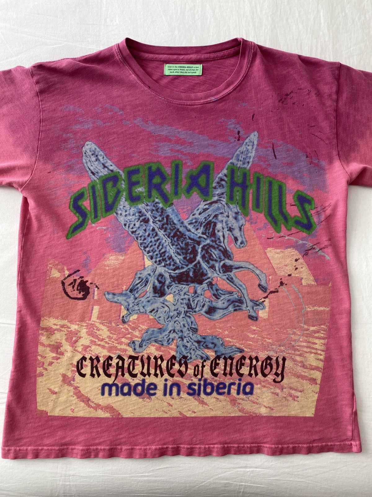 Siberia Hills Siberia Hills Pegasus Creatures of Energy Tee Size US M / EU 48-50 / 2 - 4 Thumbnail