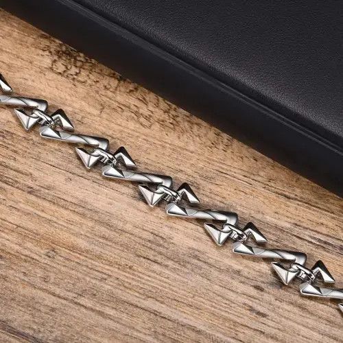 Jewelry Punk Letter Z Shaped Chain Necklaces Size ONE SIZE - 4 Thumbnail