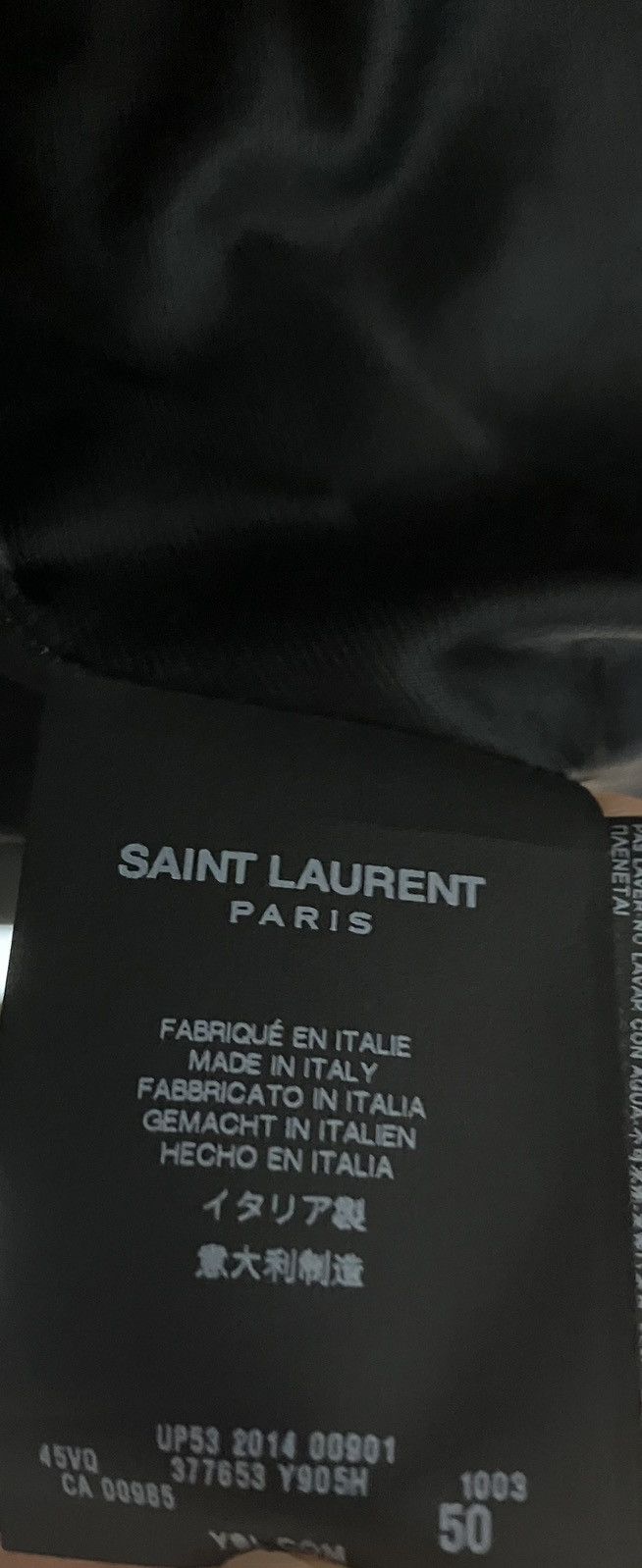 Saint Laurent Paris saint laurent hedi slimane 14fw dragon embroied jacket Size US M / EU 48-50 / 2 - 4 Thumbnail