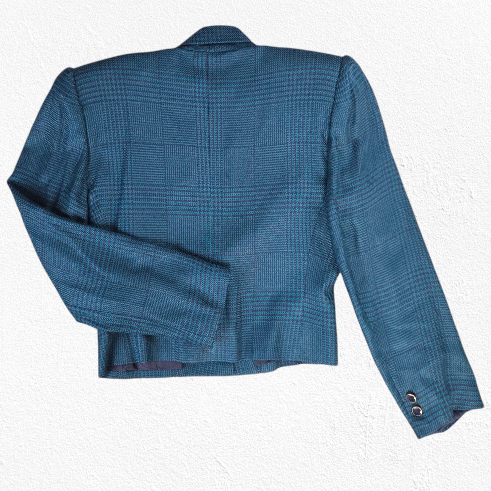Vintage Vintage 80s Houndstooth Power Suit Set Size 4 Size 27" / US 4 / IT 40 - 10 Thumbnail