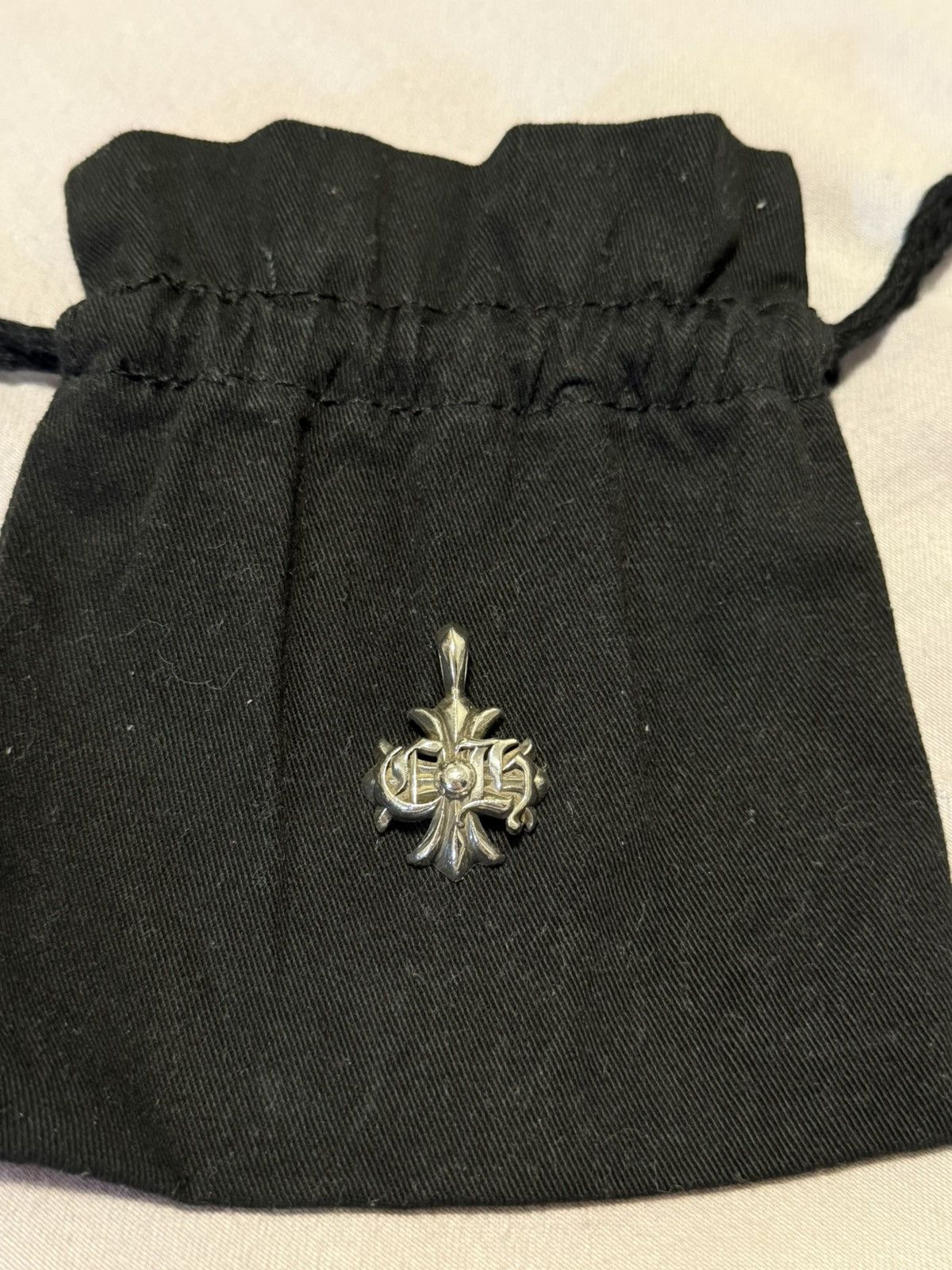 Chrome Hearts Chrome Hearts CH Logo cross pendant Size ONE SIZE - 1 Thumbnail