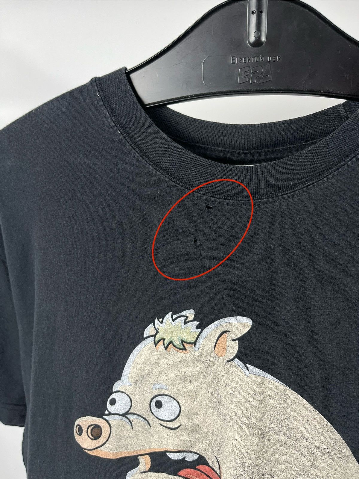 Other Vintage 2007 The Simpsons Movie T-Shirt Spider Pig Black Tee Size US L / EU 52-54 / 3 - 7 Thumbnail