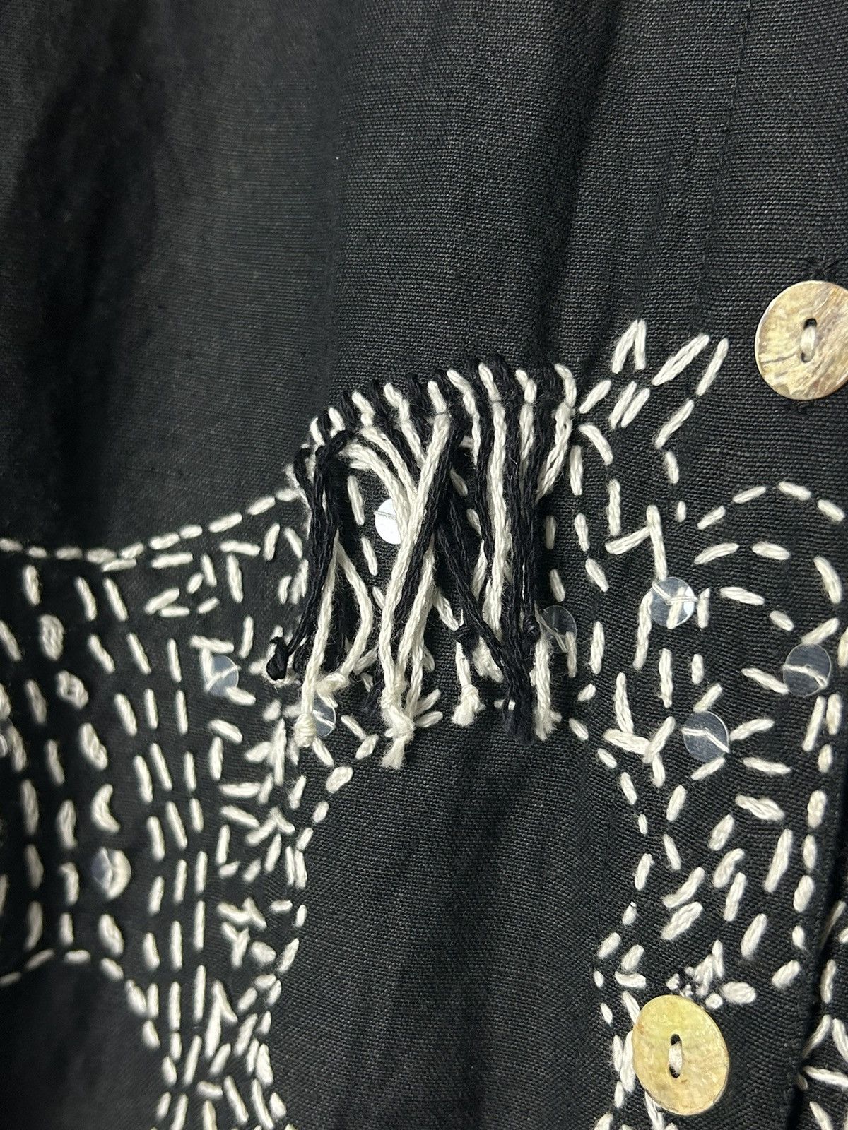 Japanese Brand Lemon Grass Hand Stitched Zebra Shirt Size US L / EU 52-54 / 3 - 3 Thumbnail