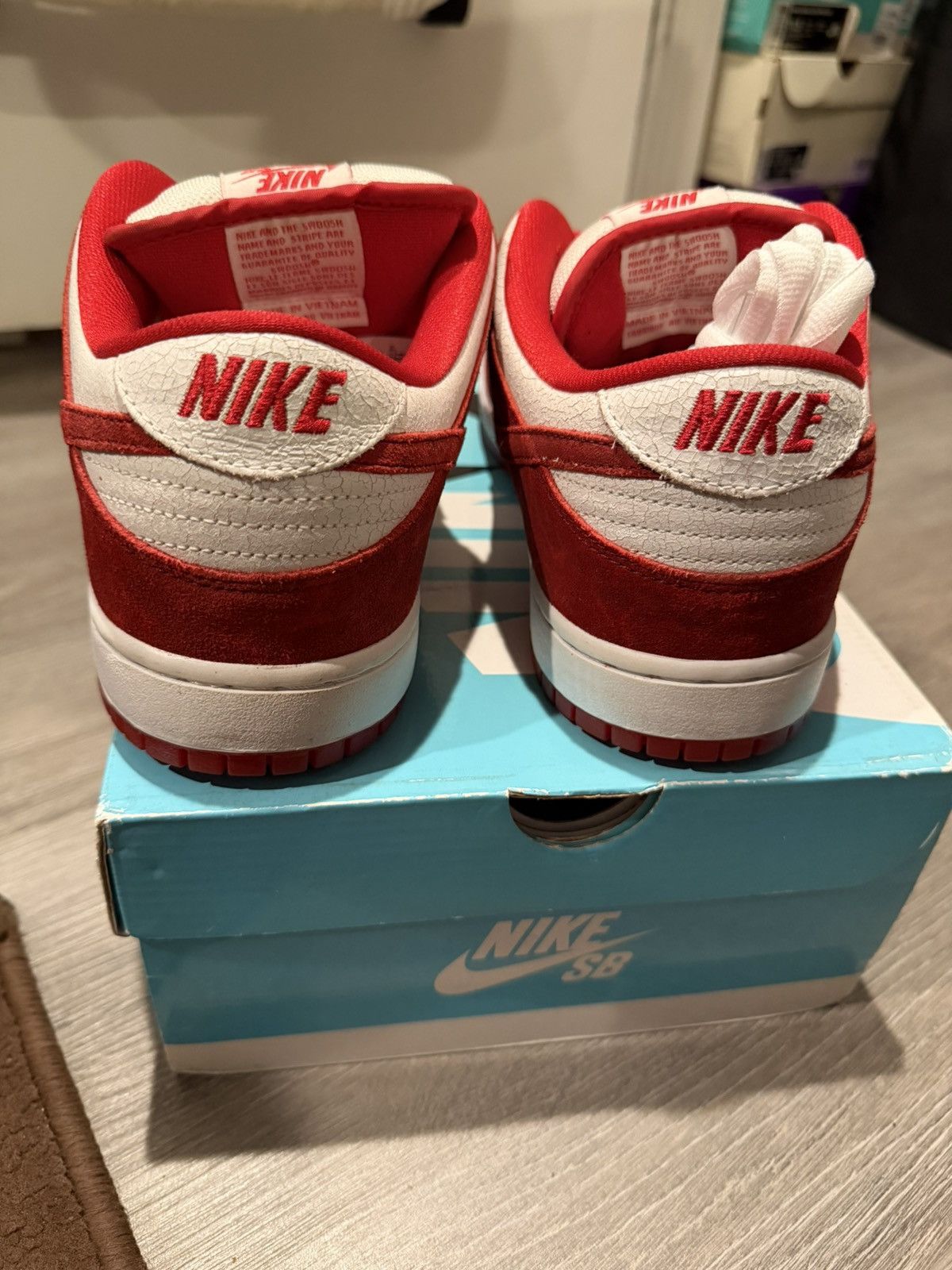 Nike Nike Dunk Premium SB Low Valentine’s Day 2014 Size US 11.5 / EU 44-45 - 8 Thumbnail
