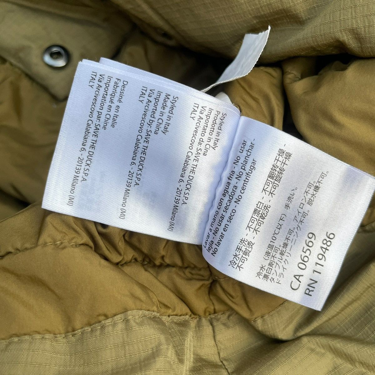 Save The Duck Save The Duck F/W21 Light Down Jacket Oversized Size US S / EU 44-46 / 1 - 13 Thumbnail