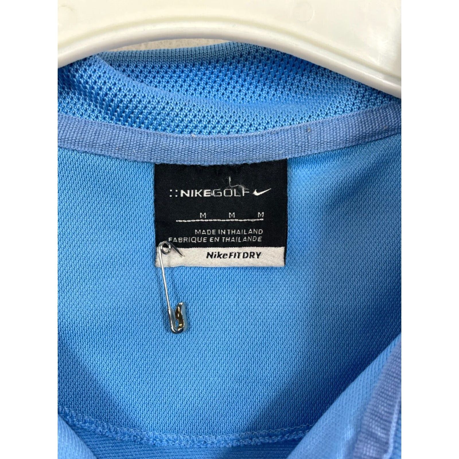 Nike Nike Polo Shirt Mens M Blue Nike Dri-Fit Polo Golf Casual Lightweight Breakaway Style Size US M / EU 48-50 / 2 - 2 Thumbnail