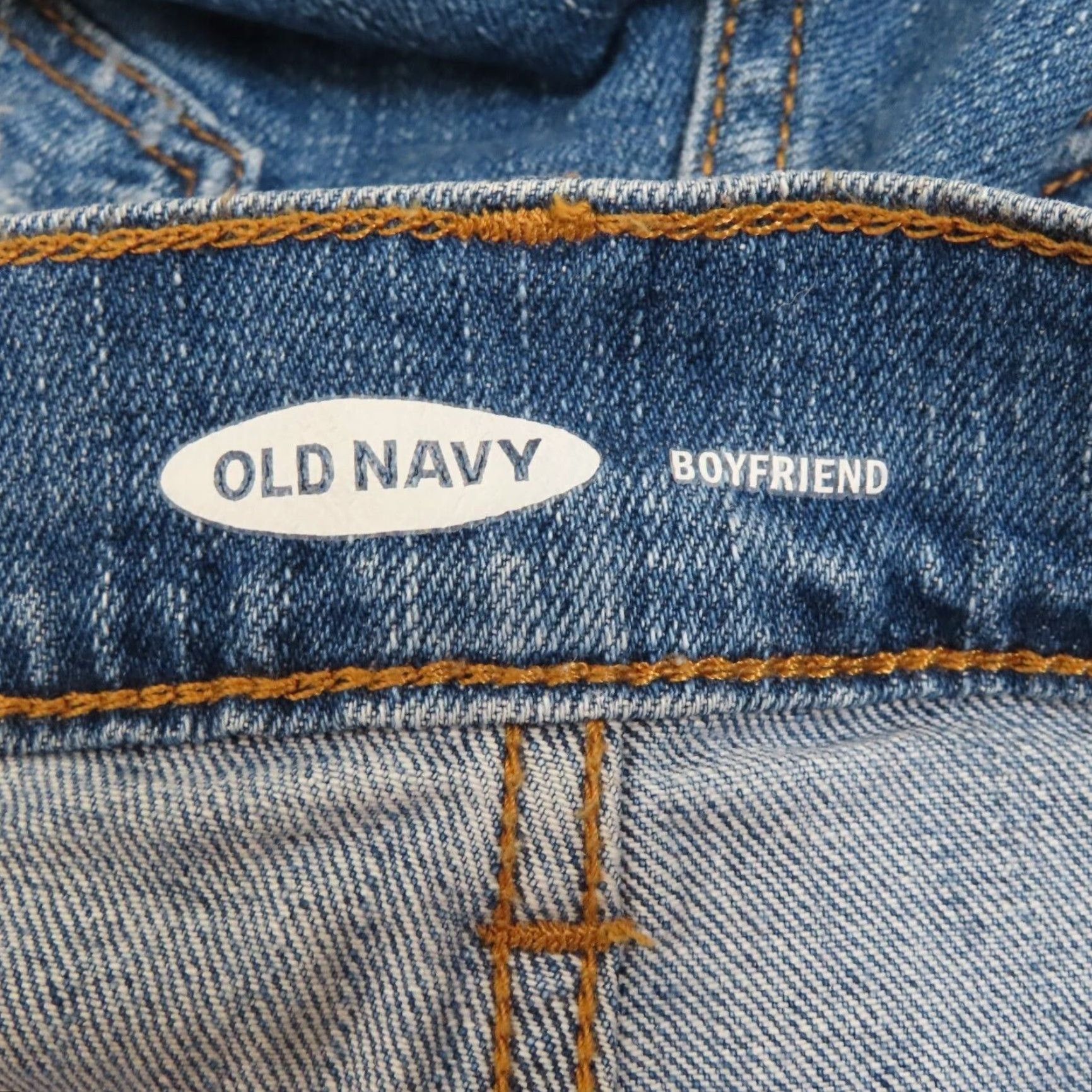 Old Navy Old Navy Womens 2 Boyfriend Distressed Medium Blue Denim Jean Cut Off Shorts Size 26" / US 2 / IT 38 - 6 Thumbnail