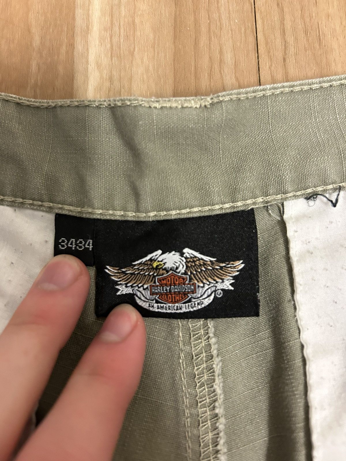 Vintage Vintage Light Brown Harley Davidson Pants Size US 34 / EU 50 - 7 Thumbnail