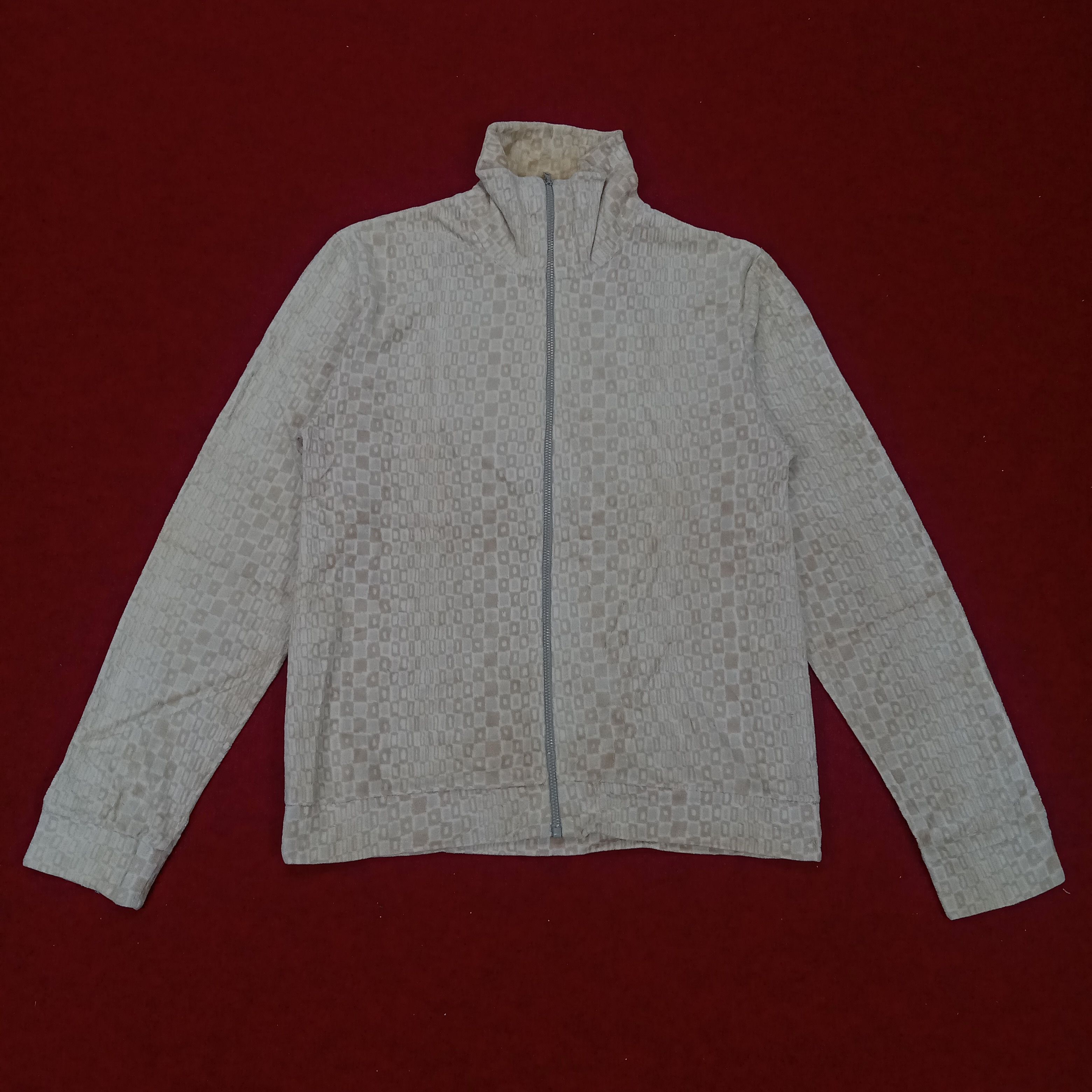 image of A P C x Vintage Sweater Jacket Style in Cream, Women's (Size XS)