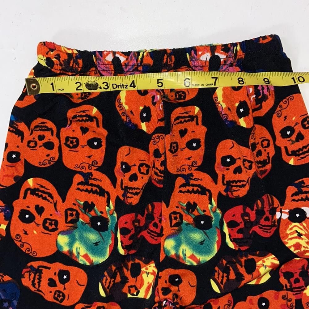 Designer X Ray Skull Leggings Size Small Size 28" / US 6 / IT 42 - 6 Thumbnail