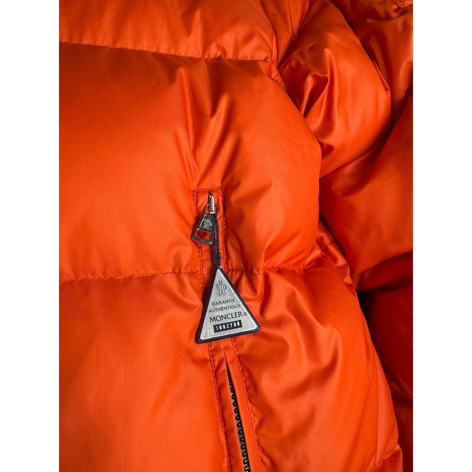 Moncler Moncler Puffer Jacket Orange Maya Down Coat (Pre-Owned) Size US XL / EU 56 / 4 - 4 Thumbnail