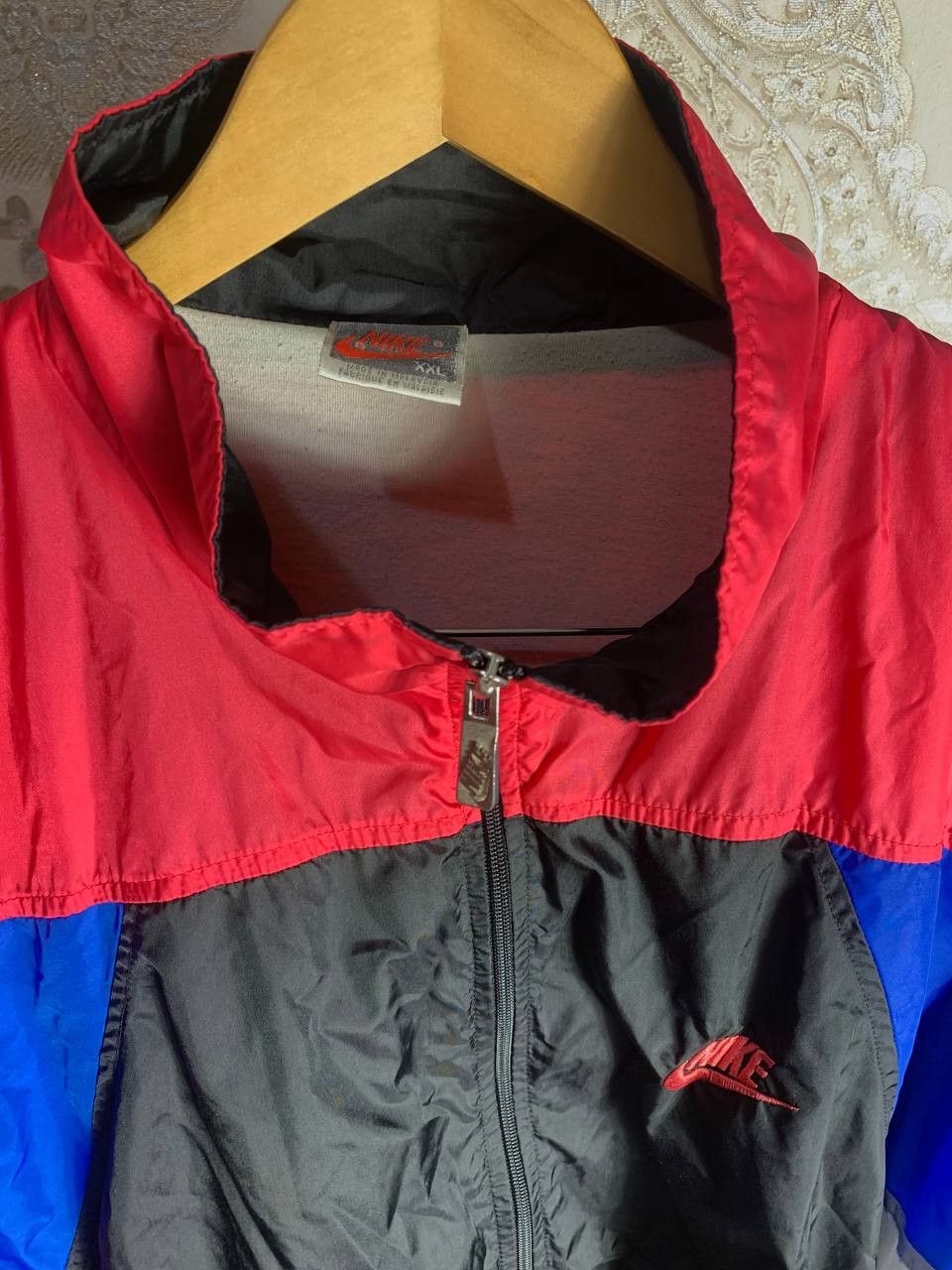 Nike Vintage Nike Retro Designer Light Jacket Drill Swoosh 90s Size US XXL / EU 58 / 5 - 3 Thumbnail