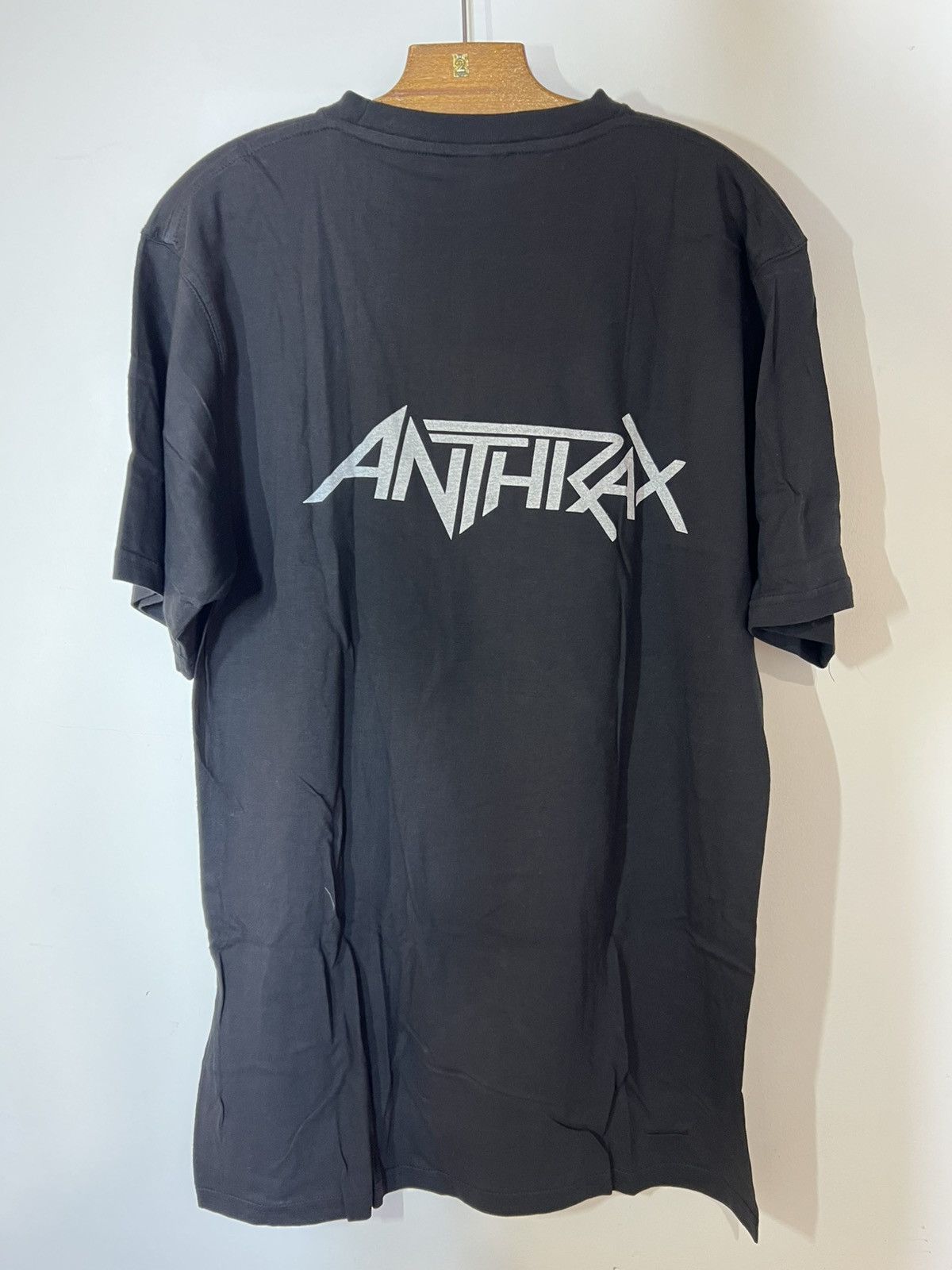 Band Tees anthrax vintage shirt 90s Size US L / EU 52-54 / 3 - 4 Thumbnail