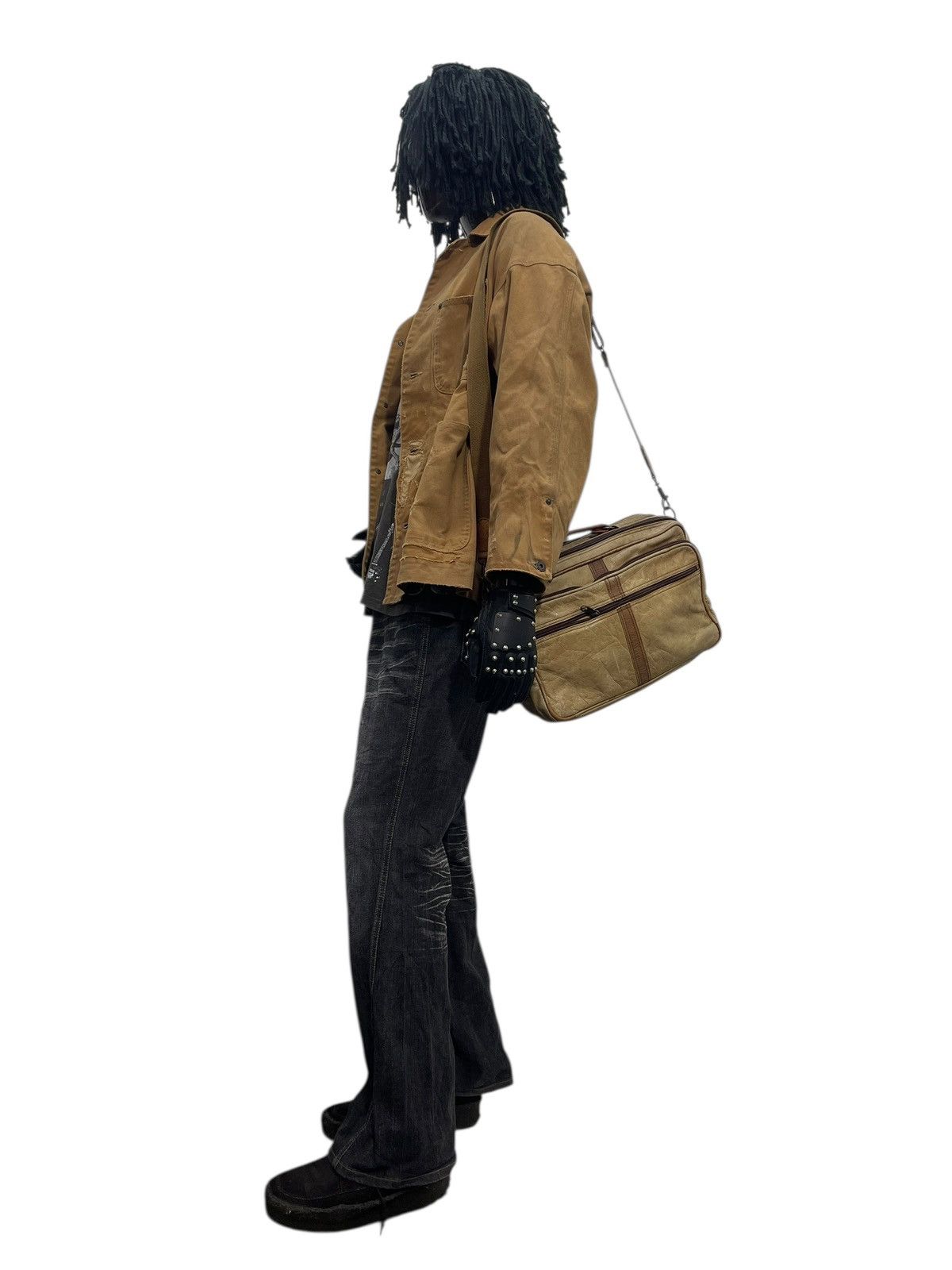 Leather Full Leather Vtg Unknown amiri margiela dior erd Bag 1🟩4 Size ONE SIZE - 3 Thumbnail