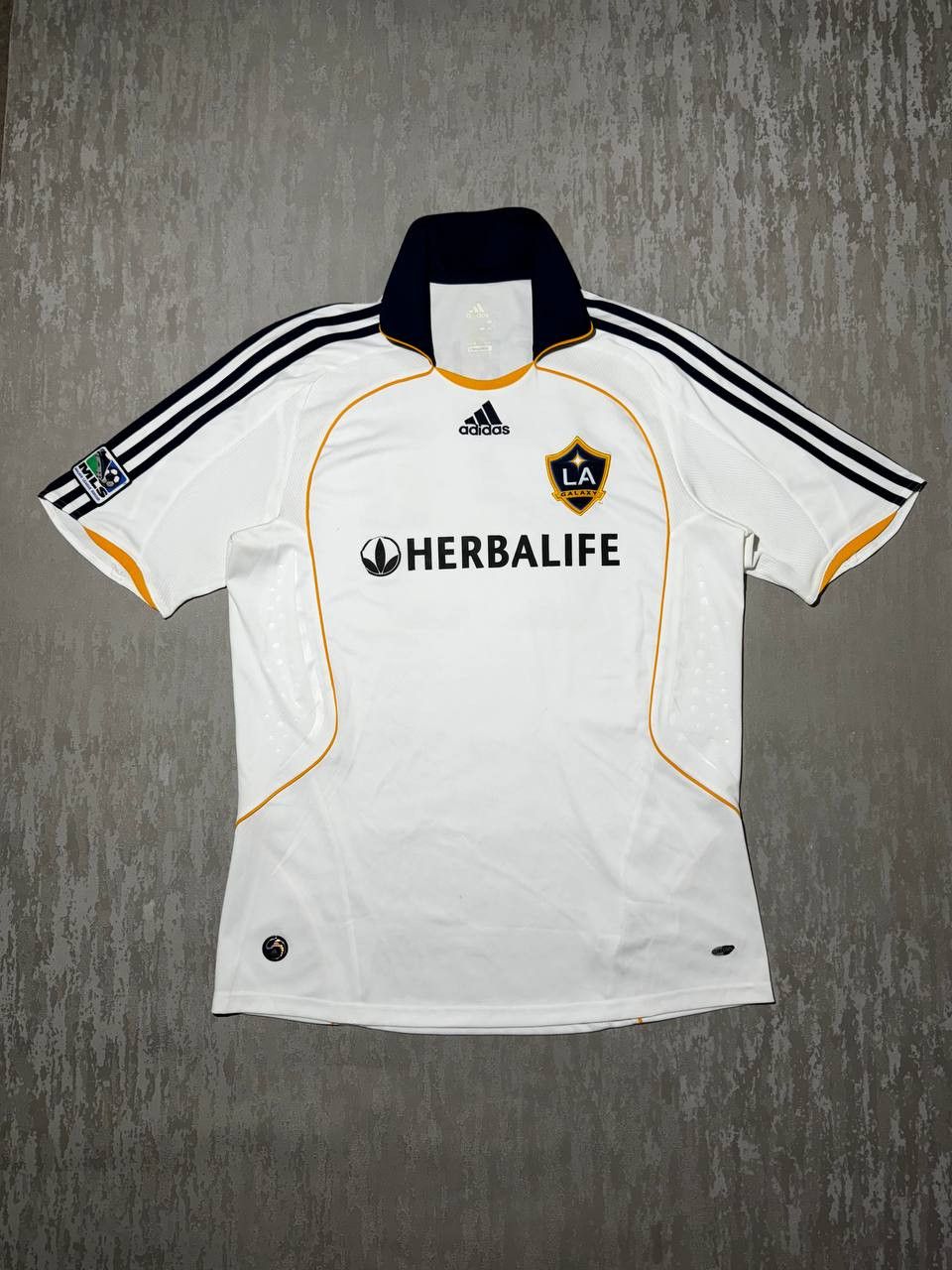 Adidas LA Galaxy Home Shirt 2008/09 (L) Beckham 23