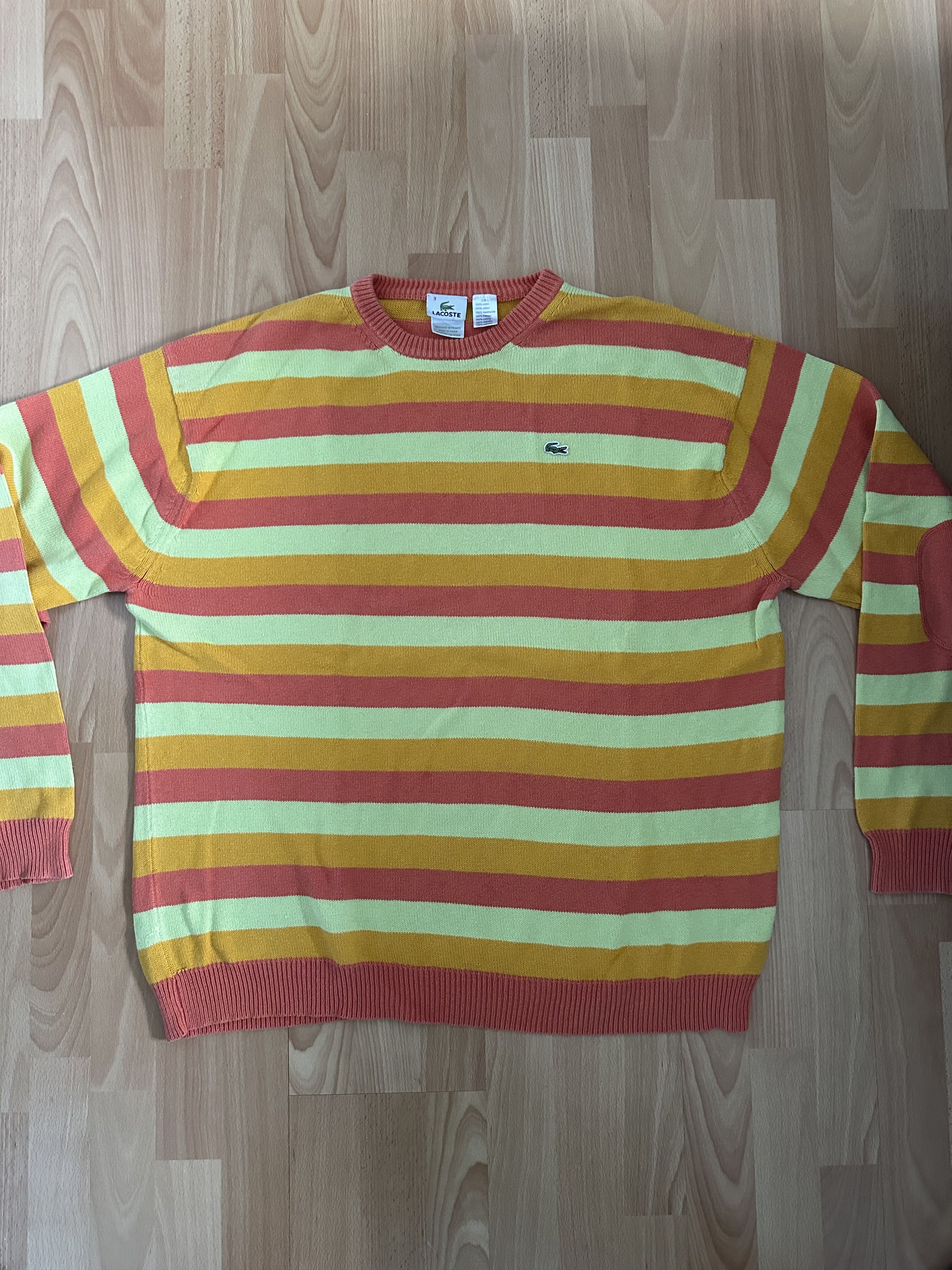 Lacoste RARE Vintage Lacoste sweater from the 90's Size US XL / EU 56 / 4 - 1 Thumbnail