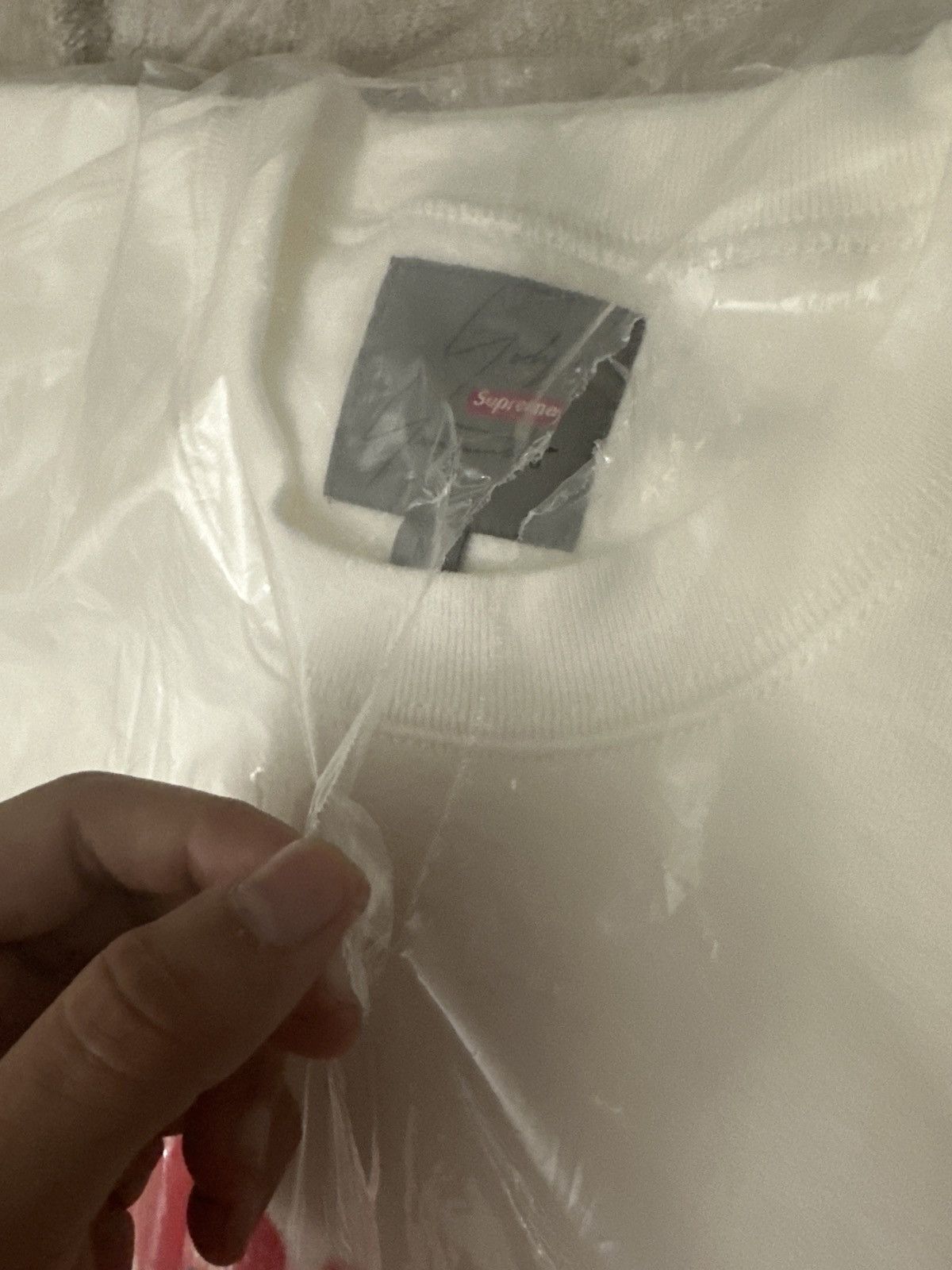 Supreme × Yohji Yamamoto Supreme Yohji Yamamoto Crewneck Sweater Size M - Deadstock Size US M / EU 48-50 / 2 - 2 Thumbnail