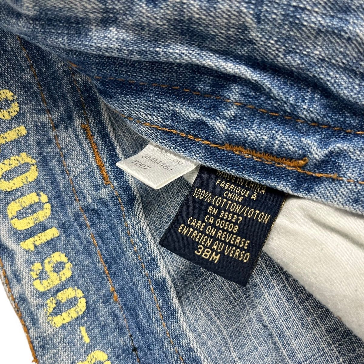 Marithe + Francois Girbaud RARE 90s Marithe Francois Girbaud Vintage Baggy Denim Jeans Size US 34 / EU 50 - 9 Thumbnail