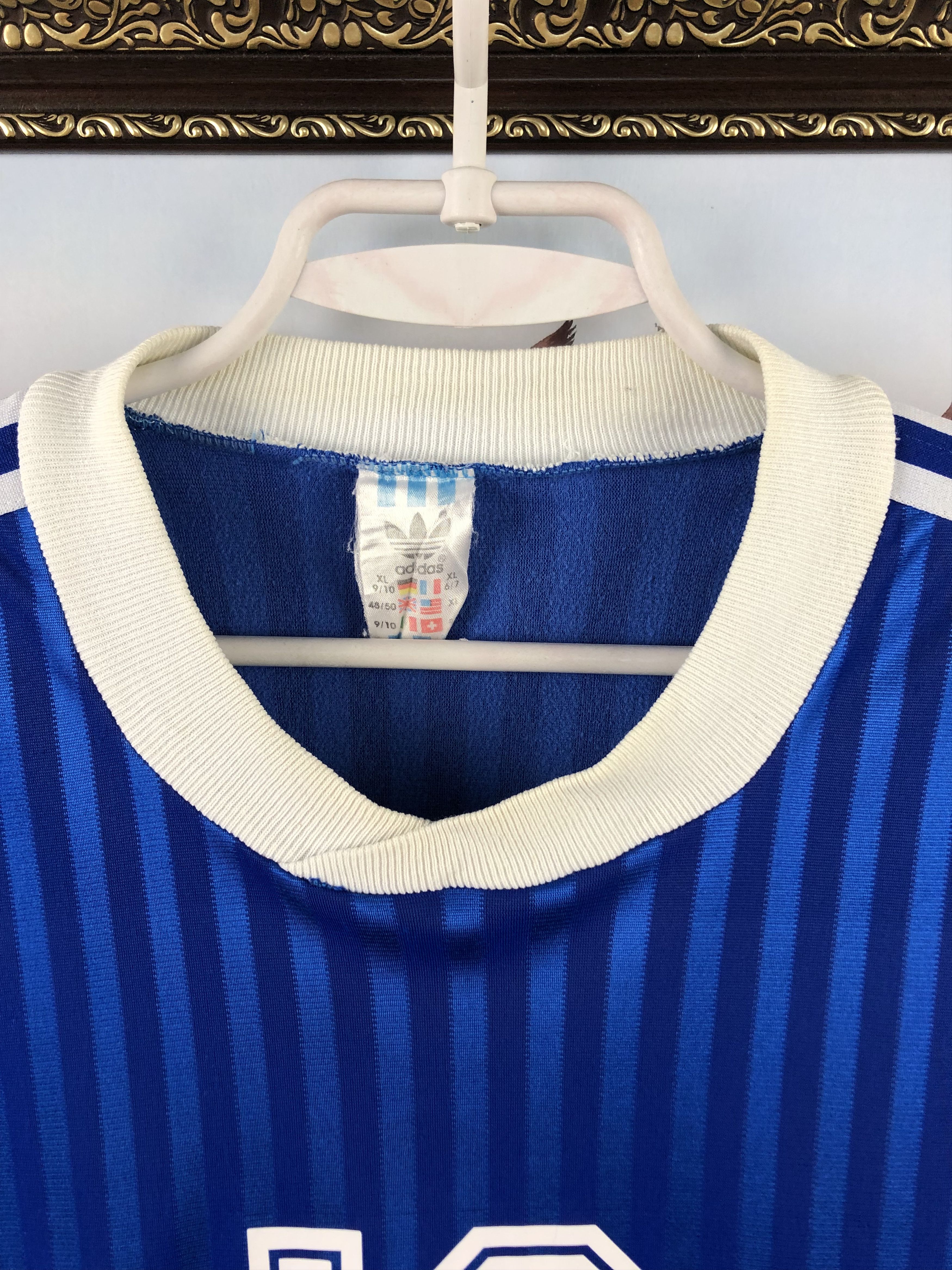 Adidas × Vintage Vintage 80's West Germany Shirt Soccer Jersey Long Sleeve Size US XL / EU 56 / 4 - 6 Thumbnail