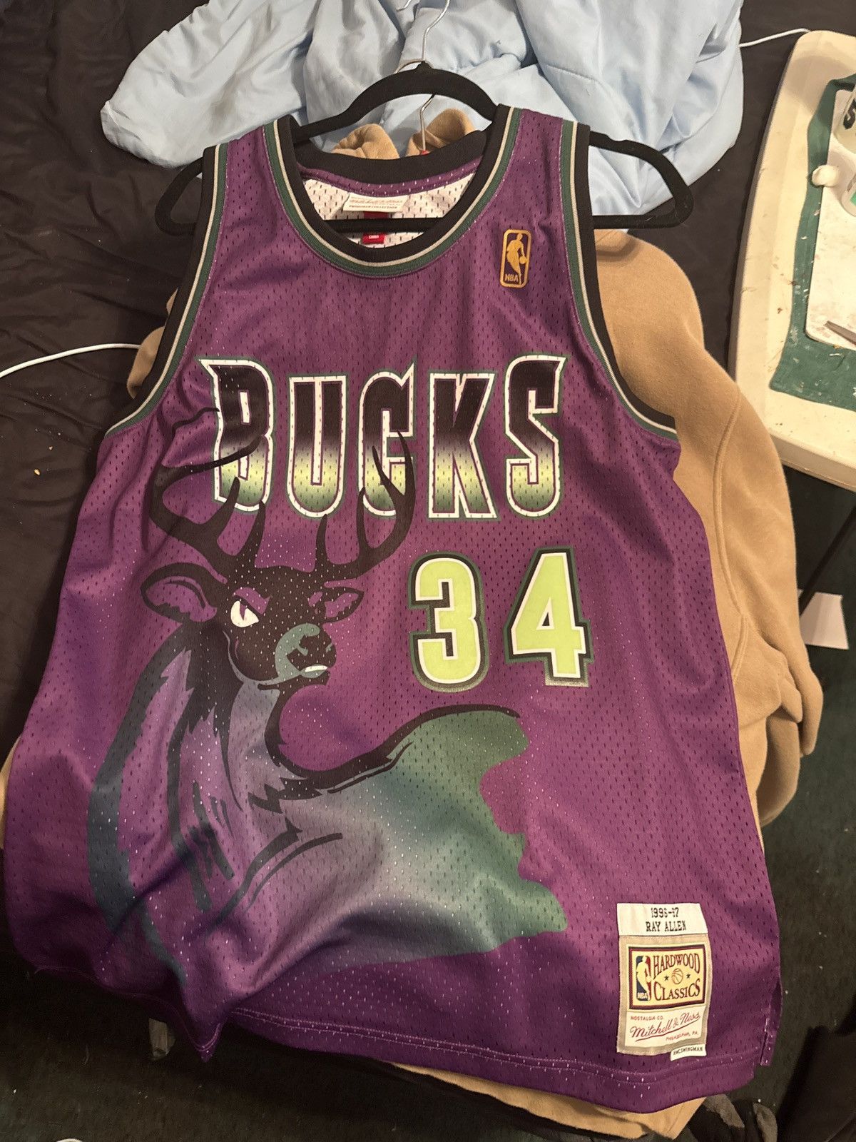 Mitchell & Ness Ray Allen jersey bucks Size US XL / EU 56 / 4 - 3 Thumbnail