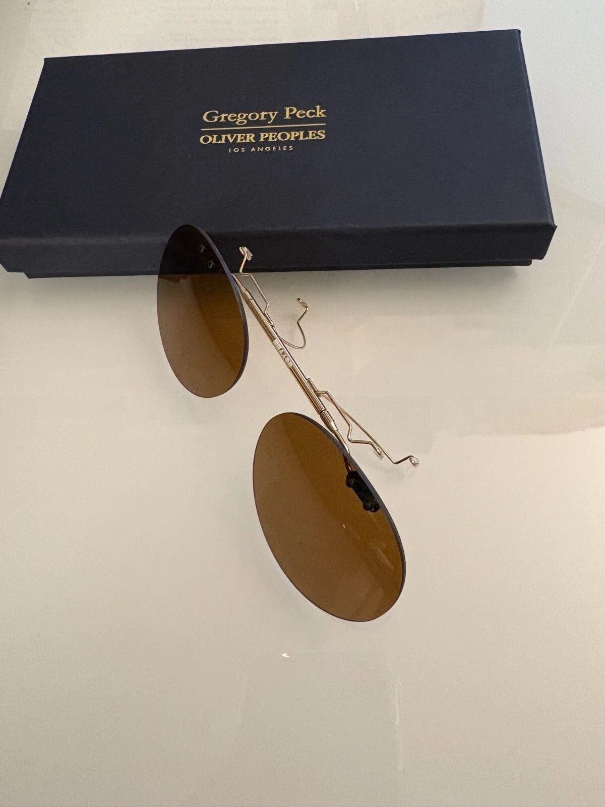 Oliver Peoples Oliver Peoples Gregory Peck 45mm Sun Clip-on Size ONE SIZE - 7 Thumbnail