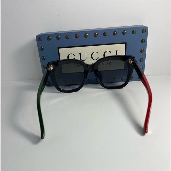 Gucci GUCCI GG0163S 003 Cateye Sunglass Size ONE SIZE - 13 Thumbnail