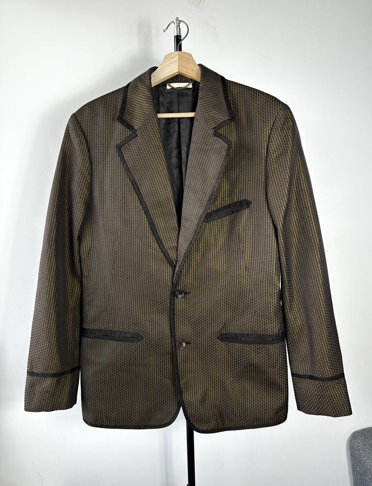 Louis Vuitton Louis Vuitton Damier Pattern Taped Blazer Jacket IT 50 Size 50L - 1 Thumbnail