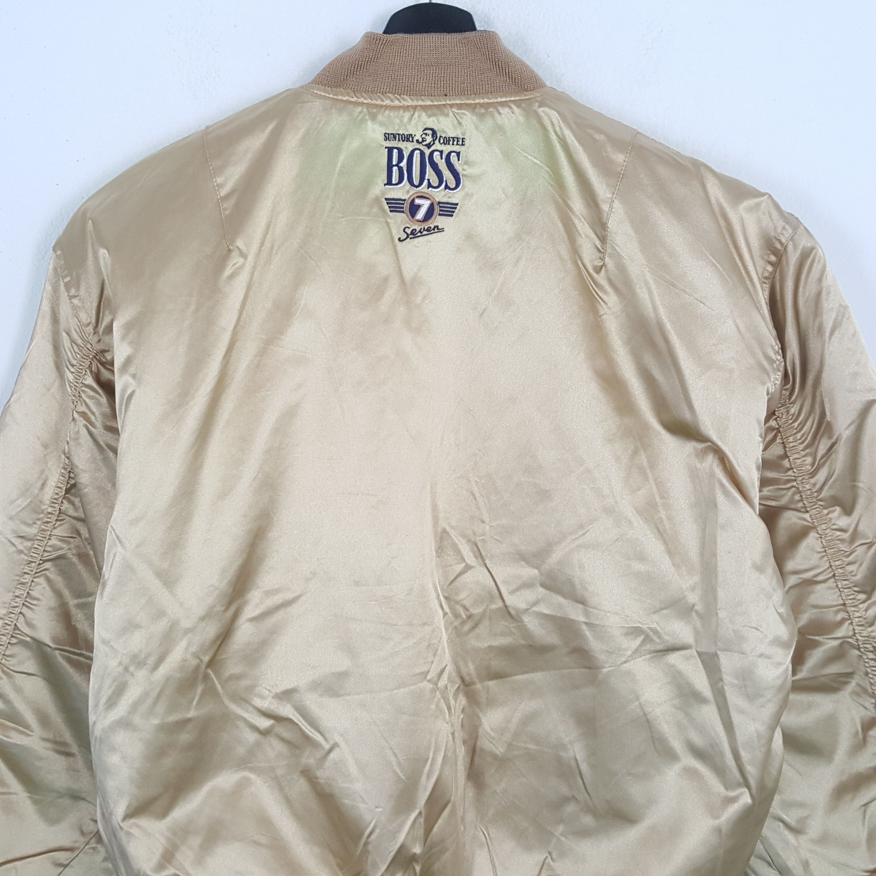 Vintage BOSS 7 Suntory Coffee Reversible Jacket Size US L / EU 52-54 / 3 - 4 Thumbnail