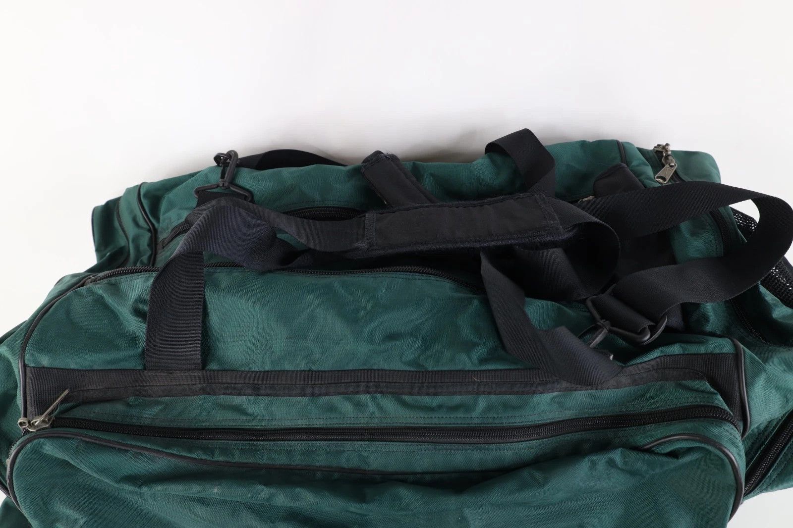 Nike Vintage 90s Nike Big Swoosh Logo Extra Large Duffel Bag Size ONE SIZE - 9 Thumbnail
