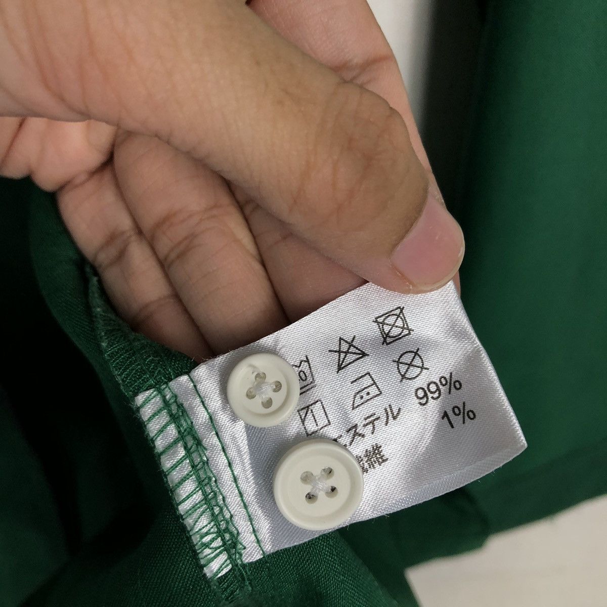 Japanese Brand Vintage 7-Eleven Employee Uniform Jacket Green Zip-Up Size US M / EU 48-50 / 2 - 21 Thumbnail