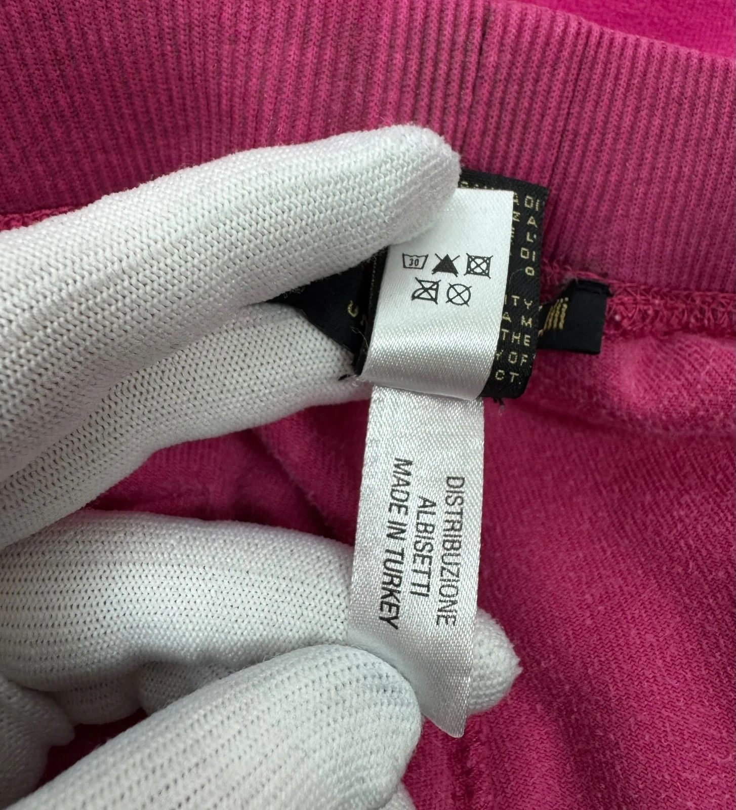 Just Cavalli Just Cavalli Pink Velour Pants size L Size 30" / US 8 / IT 44 - 15 Thumbnail